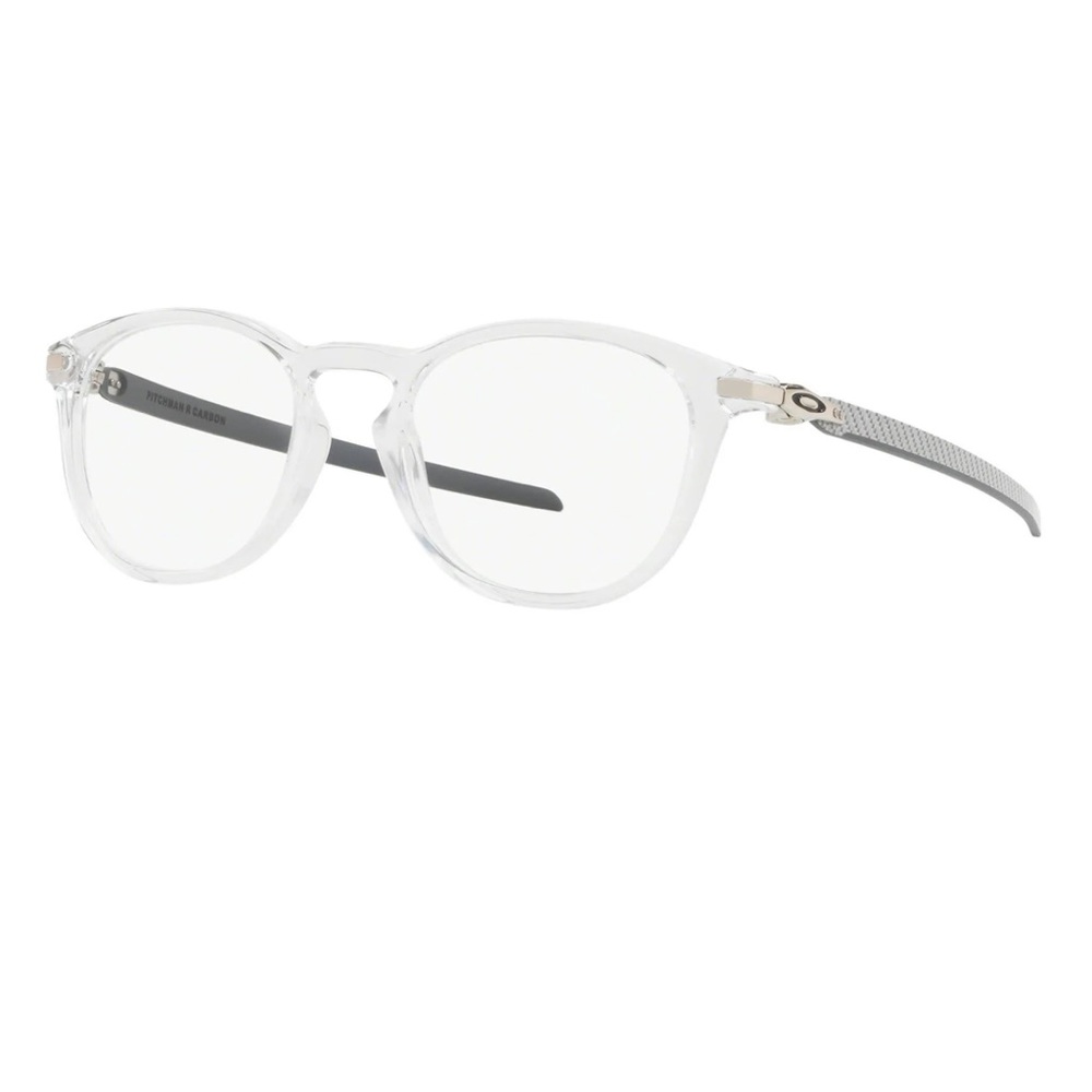 Transparent Oakley prescription glasses